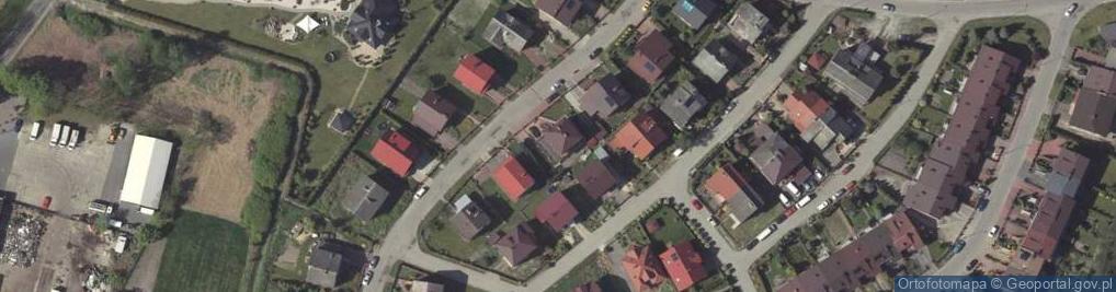 Zdjęcie satelitarne Krzywe Koło ul.