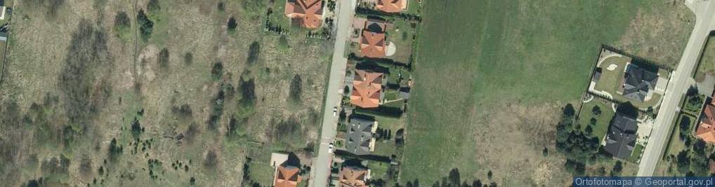 Zdjęcie satelitarne Kruszyny ul.
