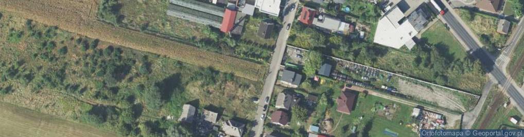 Zdjęcie satelitarne Krańcowa ul.