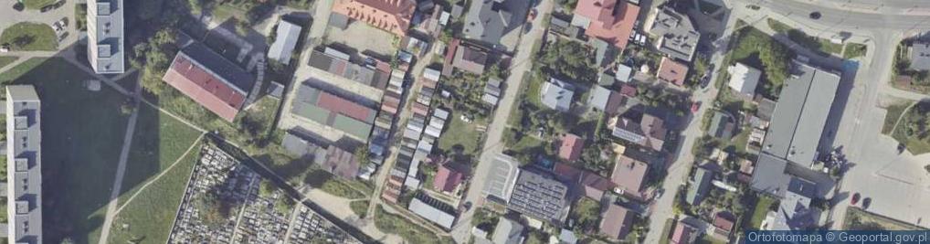 Zdjęcie satelitarne Krucza ul.