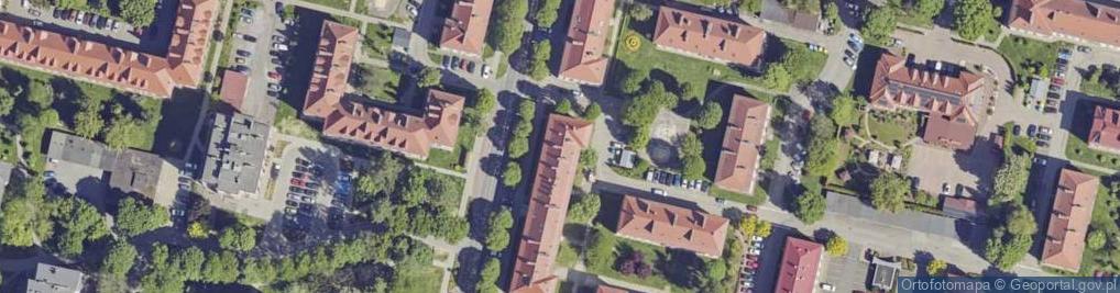 Zdjęcie satelitarne Króla Jana III Sobieskiego ul.