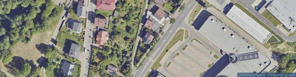 Zdjęcie satelitarne Królowej Jadwigi ul.