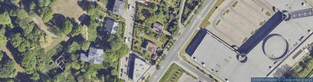 Zdjęcie satelitarne Królowej Jadwigi ul.