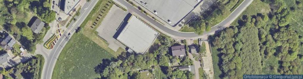 Zdjęcie satelitarne Królowej Jadwigi ul.