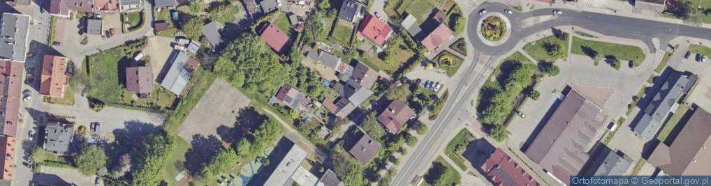 Zdjęcie satelitarne Królowej Jadwigi ul.