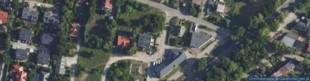 Zdjęcie satelitarne Krzywa ul.