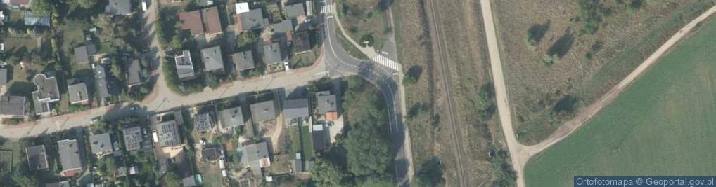 Zdjęcie satelitarne Krótka ul.