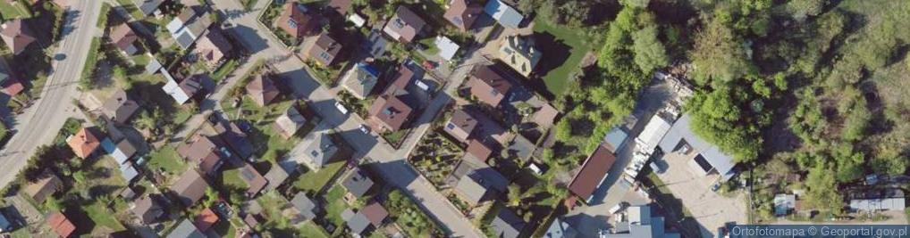 Zdjęcie satelitarne Krańcowa ul.