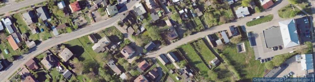 Zdjęcie satelitarne Krzywa ul.