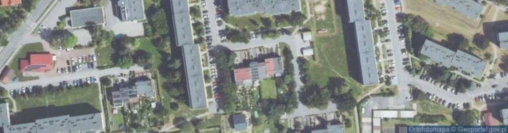 Zdjęcie satelitarne Kręta ul.