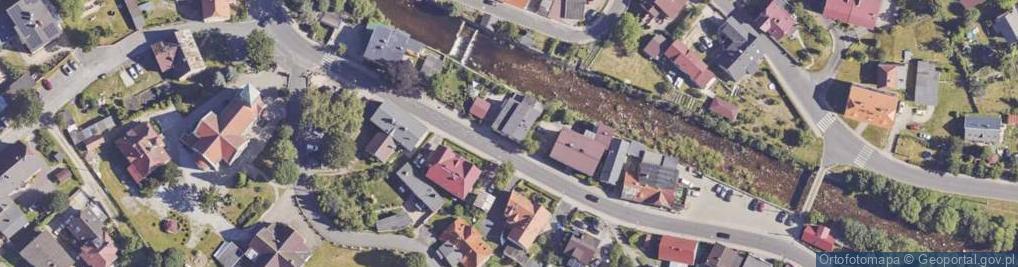 Zdjęcie satelitarne Kryształowa ul.