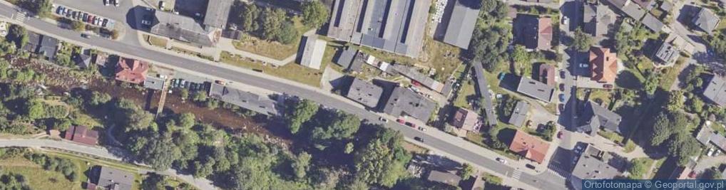 Zdjęcie satelitarne Kryształowa ul.