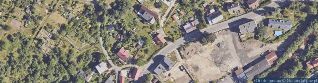 Zdjęcie satelitarne Kryształowa ul.