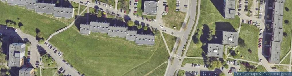 Zdjęcie satelitarne Króla Kazimierza Wielkiego ul.