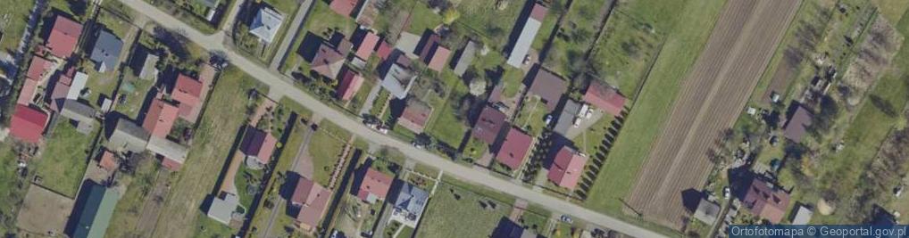 Zdjęcie satelitarne Królowej Jadwigi ul.