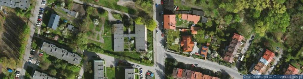 Zdjęcie satelitarne Krakowskie Przedmieście ul.