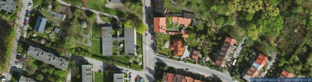 Zdjęcie satelitarne Krakowskie Przedmieście ul.