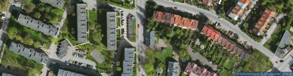 Zdjęcie satelitarne Krakowskie Przedmieście ul.