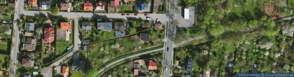 Zdjęcie satelitarne Krakowskie Przedmieście ul.