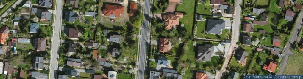 Zdjęcie satelitarne Krakowskie Przedmieście ul.