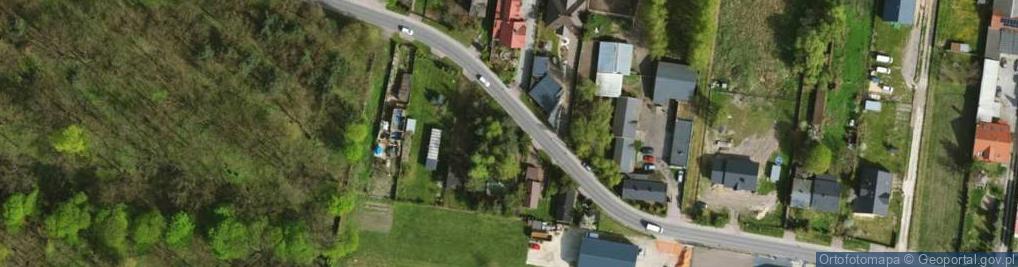 Zdjęcie satelitarne Kręta ul.