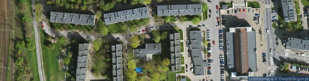 Zdjęcie satelitarne Króla Kazimierza Wielkiego ul.