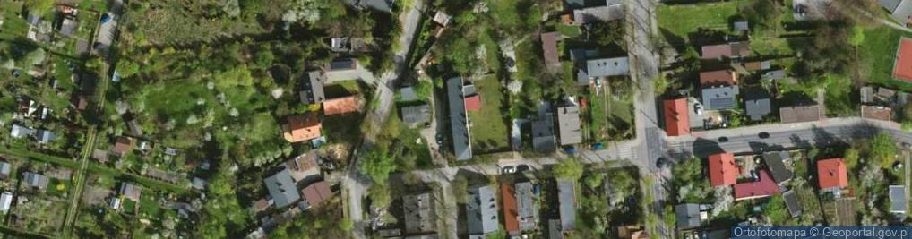 Zdjęcie satelitarne Krzywa ul.