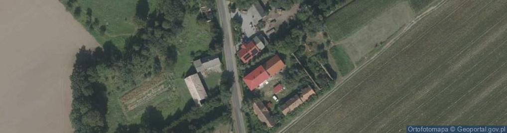 Zdjęcie satelitarne Krakówkowice ul.