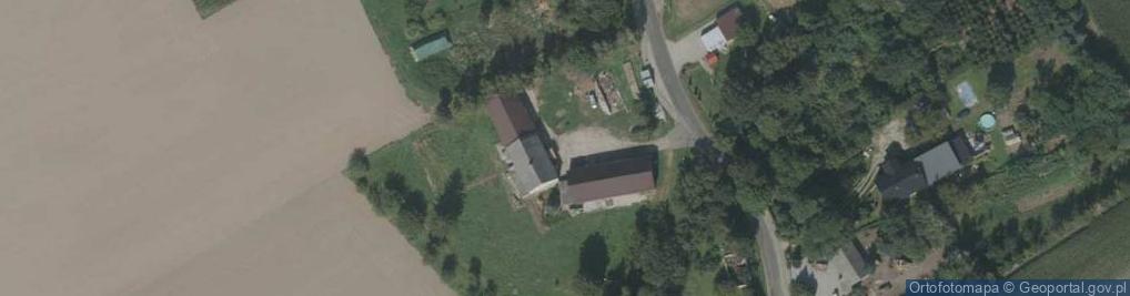 Zdjęcie satelitarne Krakówkowice ul.