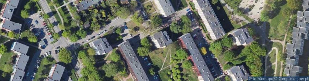 Zdjęcie satelitarne Kredytowa ul.