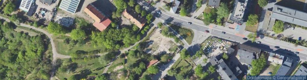 Zdjęcie satelitarne Króla Kazimierza Wielkiego ul.