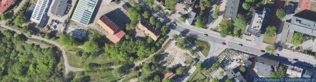 Zdjęcie satelitarne Króla Kazimierza Wielkiego ul.