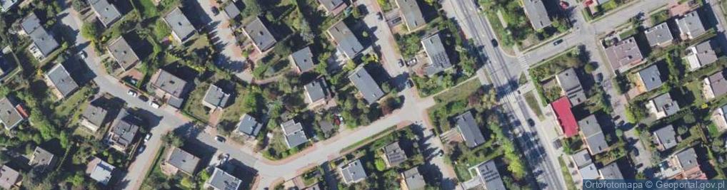 Zdjęcie satelitarne Krzywickiego Ludwika ul.