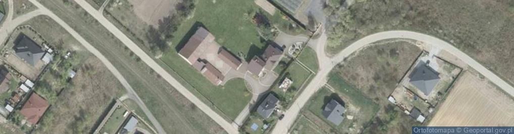 Zdjęcie satelitarne Krzywa ul.