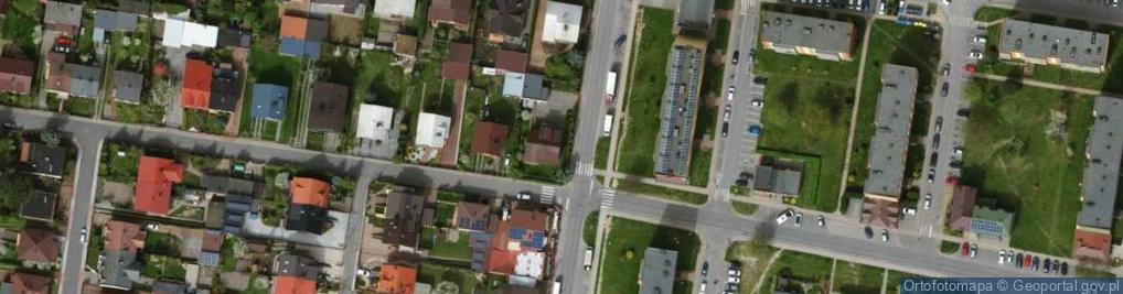Zdjęcie satelitarne Krótka ul.