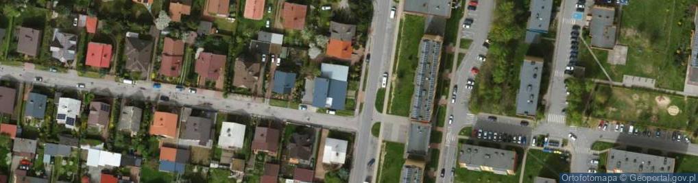 Zdjęcie satelitarne Krótka ul.