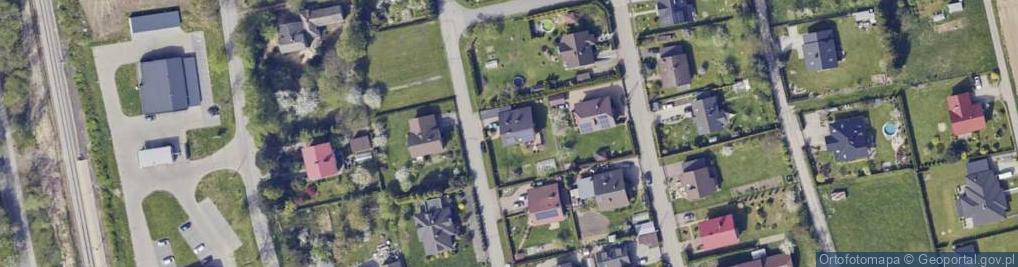 Zdjęcie satelitarne Krakowska ul.