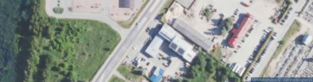 Zdjęcie satelitarne Krakowska ul.