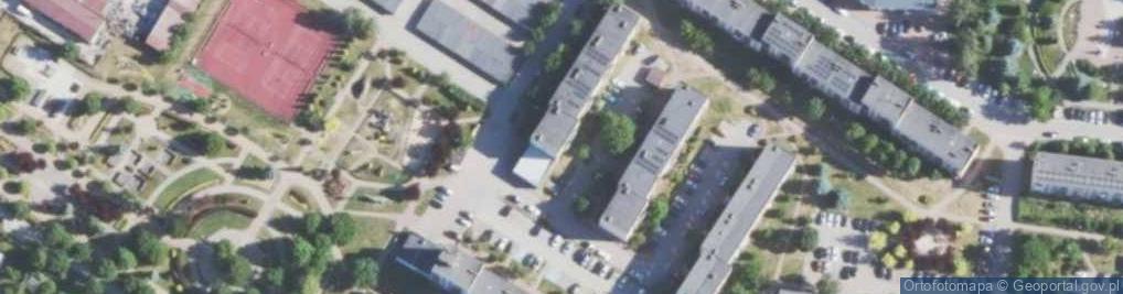 Zdjęcie satelitarne Królowej Jadwigi ul.