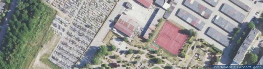 Zdjęcie satelitarne Królowej Jadwigi ul.