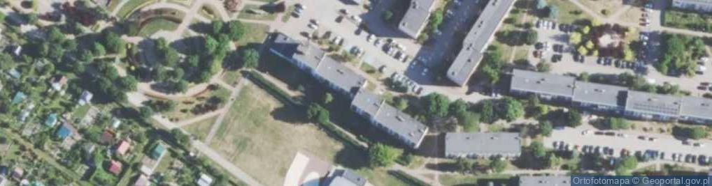 Zdjęcie satelitarne Królowej Jadwigi ul.