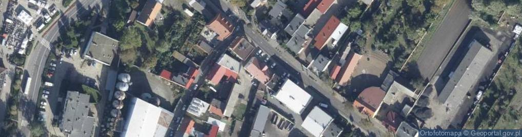 Zdjęcie satelitarne Krobska ul.