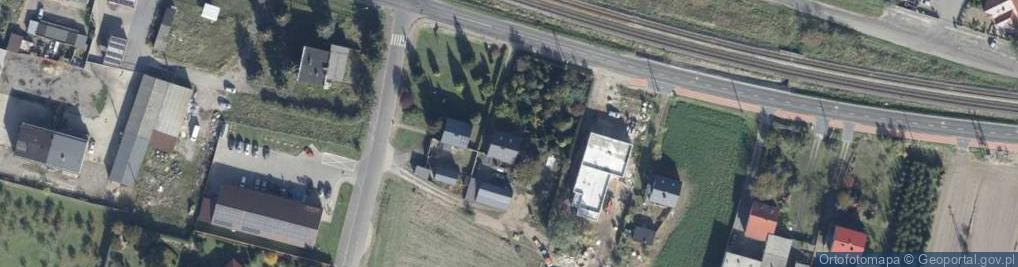 Zdjęcie satelitarne Krobska Szosa ul.