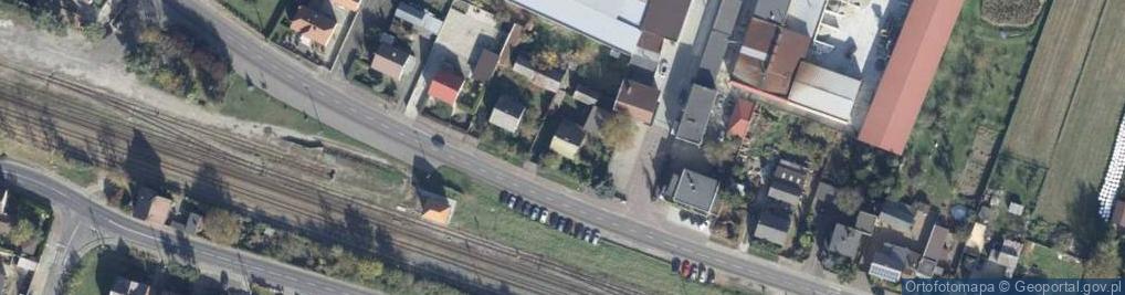 Zdjęcie satelitarne Krobska Szosa ul.