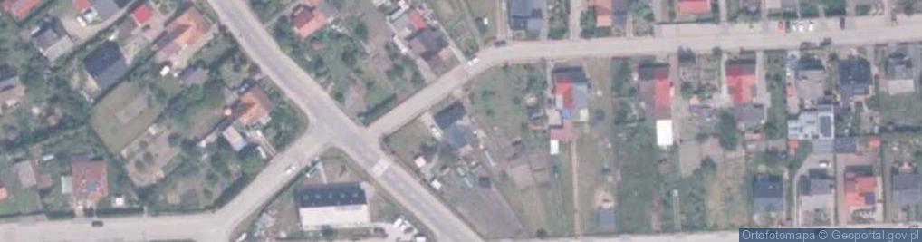Zdjęcie satelitarne Krańcowa ul.