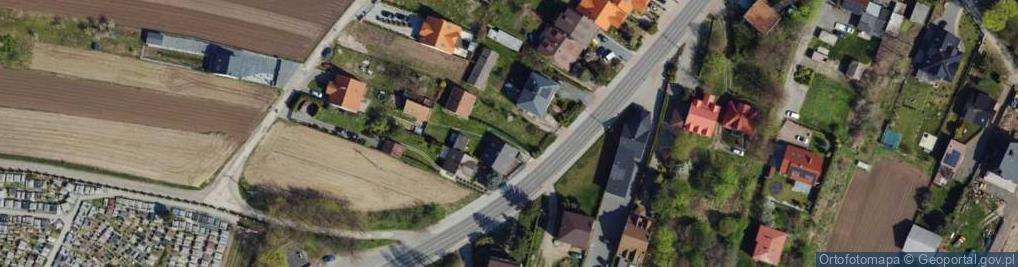 Zdjęcie satelitarne Krakowska ul.