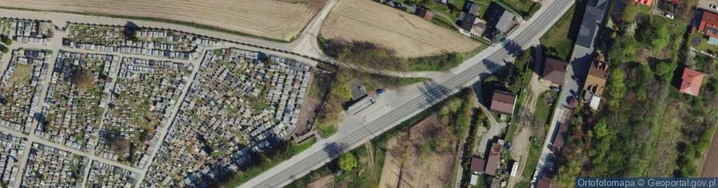 Zdjęcie satelitarne Krakowska ul.