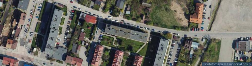 Zdjęcie satelitarne Królewska ul.