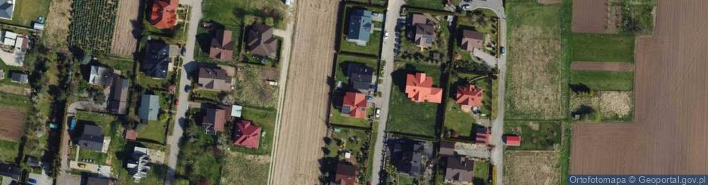 Zdjęcie satelitarne Królowej Jadwigi ul.