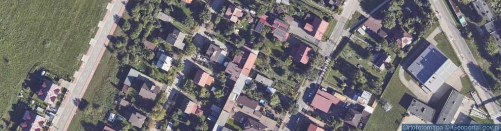 Zdjęcie satelitarne Królowej Jadwigi ul.